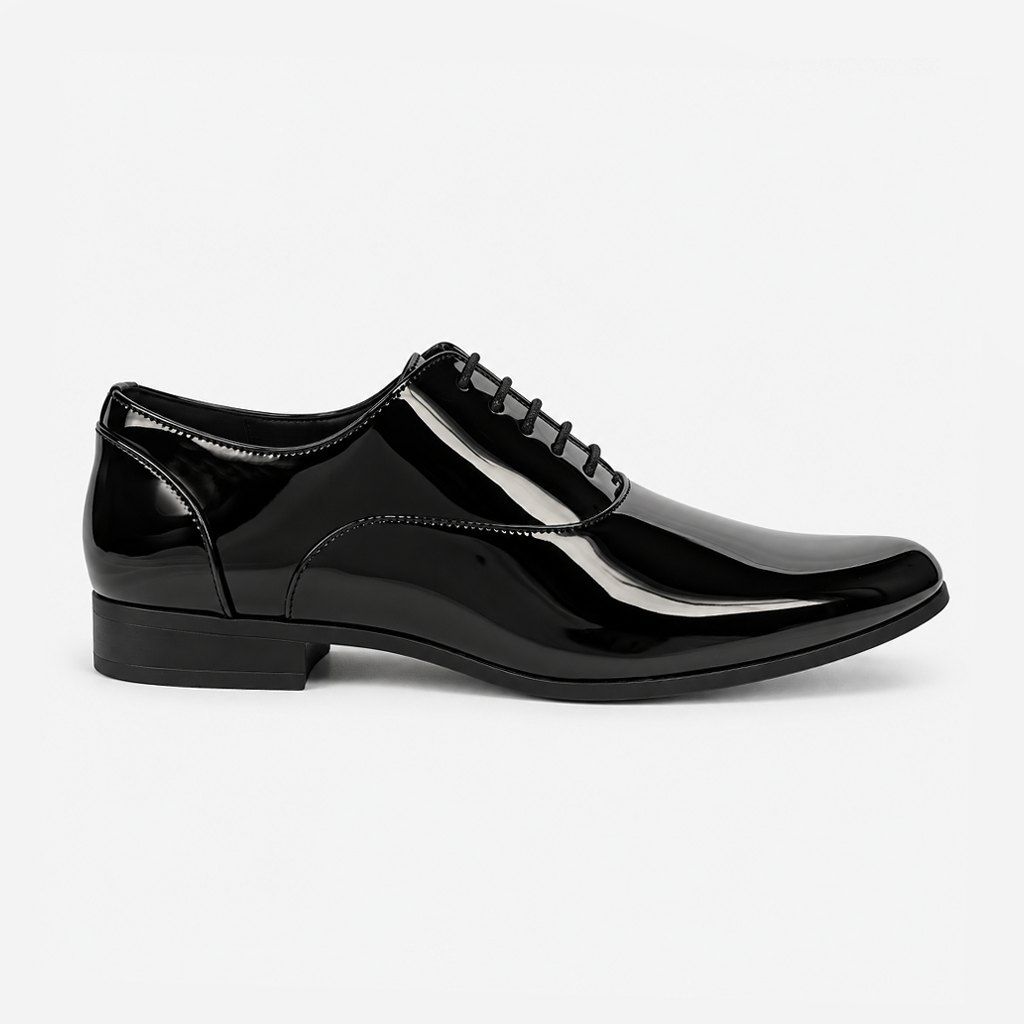 Oscar — Patent Oxford, piped seams